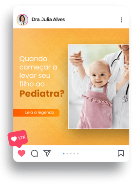 Post da Dra. Julia Alves: quando começar a levar seu filho ao pediatra